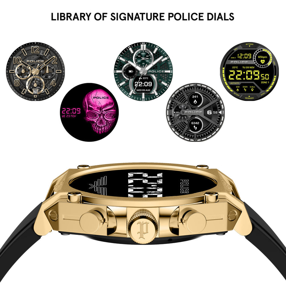 Men My Avatar Black 45 mm Watch