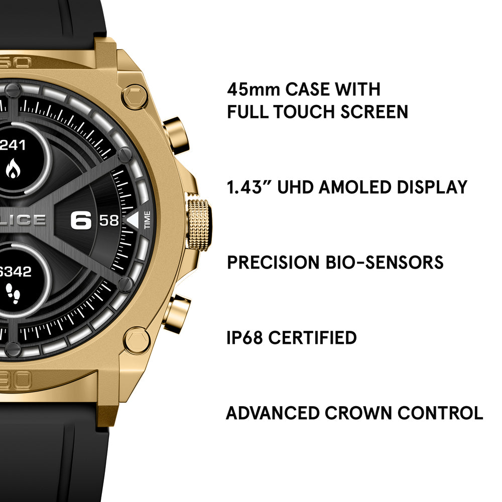Men My Avatar Black 45 mm Watch