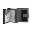 Men Automatic Grey Card Holder
