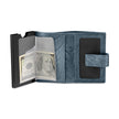 Men Automatic Navy Blue Card Holder