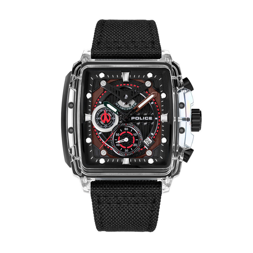 Men Clout Black 43X43.8mm Watch