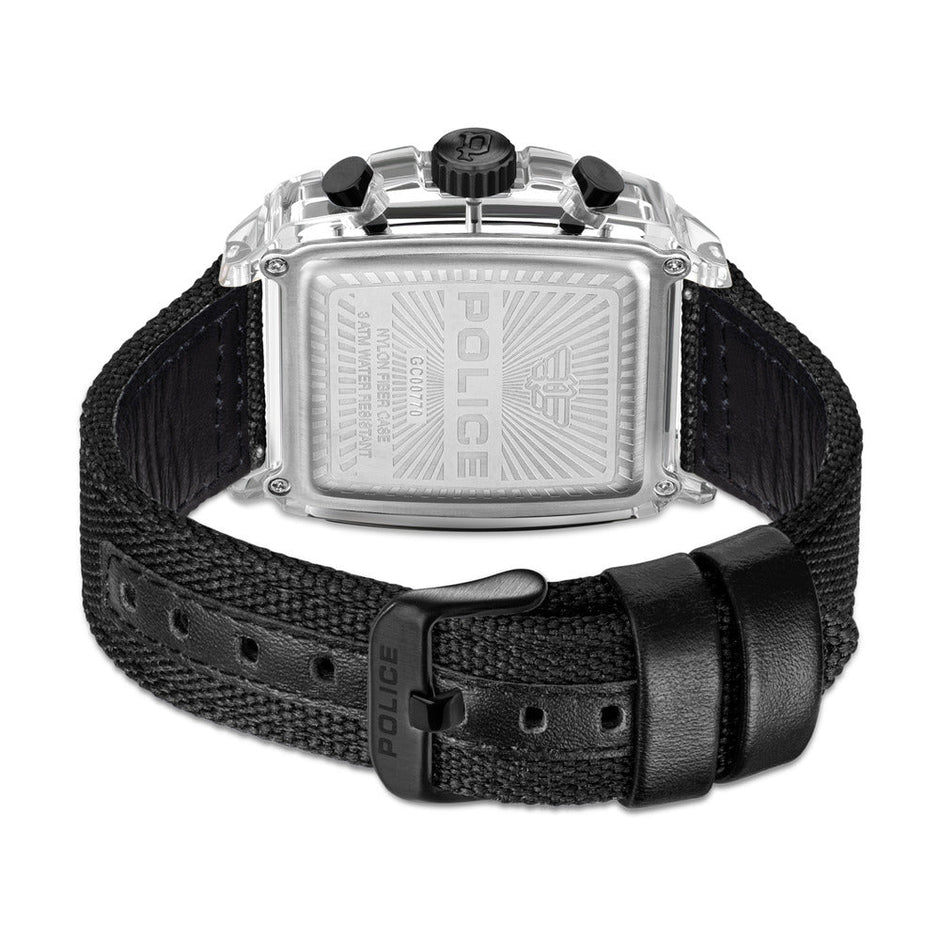 Men Clout Black 43X43.8mm Watch