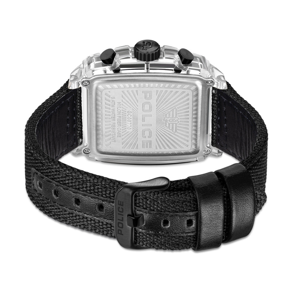 Men Clout Black 43X43.8mm Watch