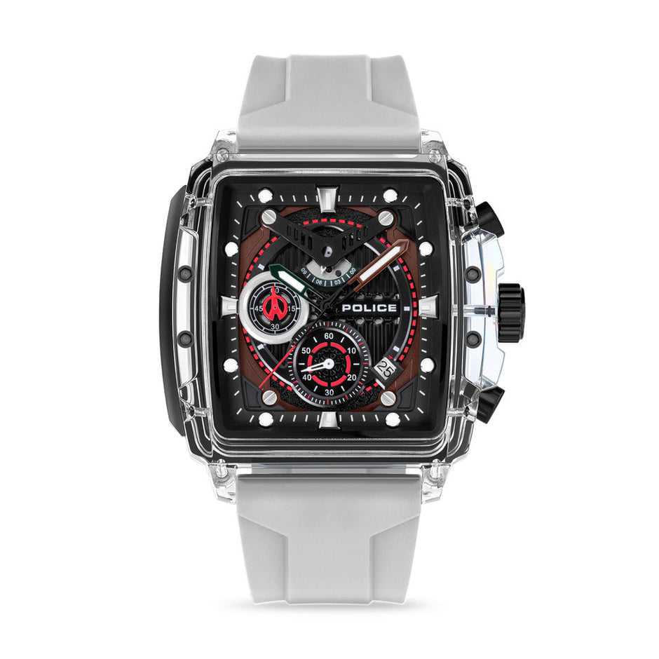 Men Clout Black 43X43.8mm Watch