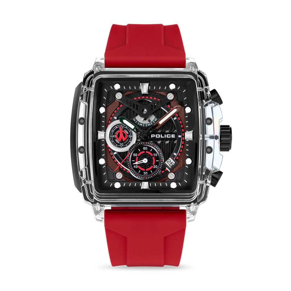 Men Clout Black 43X43.8mm Watch