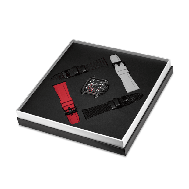 Men Clout Black 43X43.8mm Watch