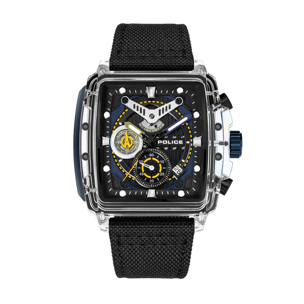 Men Clout Black 43X43.8mm Watch