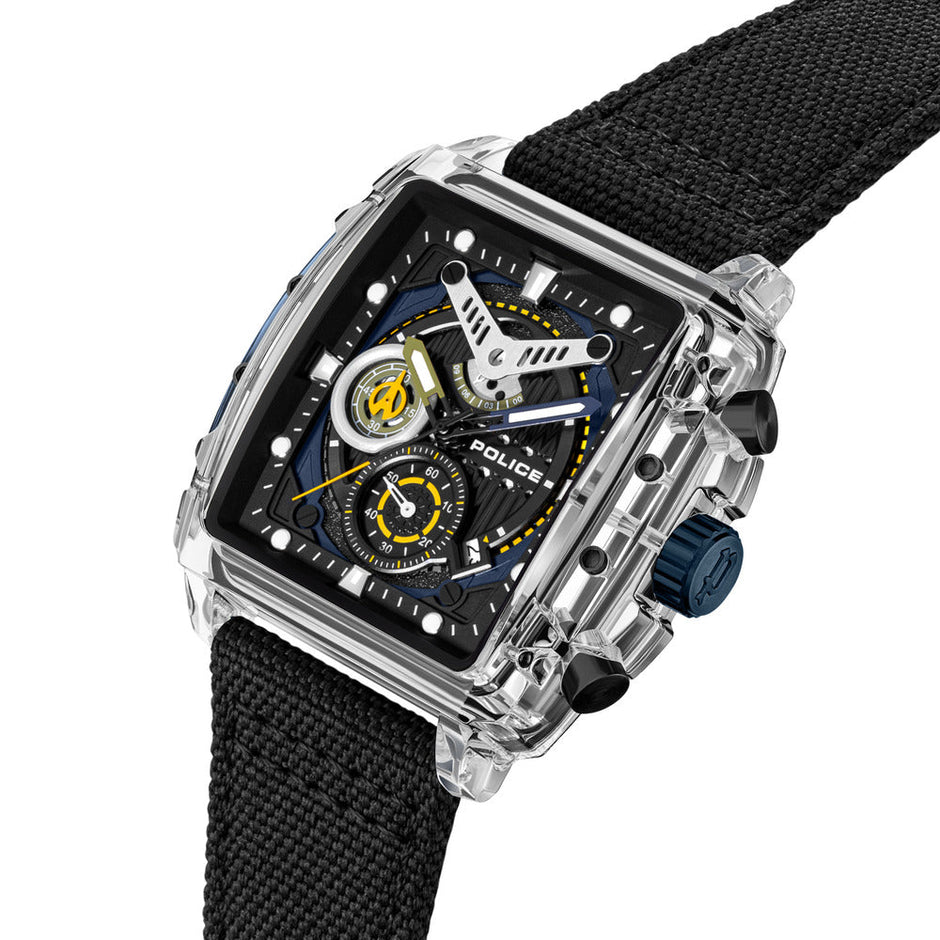 Men Clout Black 43X43.8mm Watch
