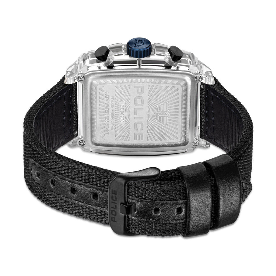 Men Clout Black 43X43.8mm Watch