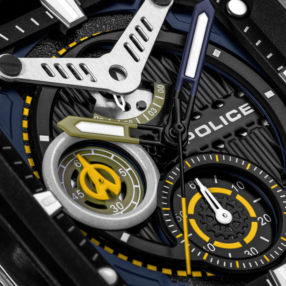 Men Clout Black 43X43.8mm Watch