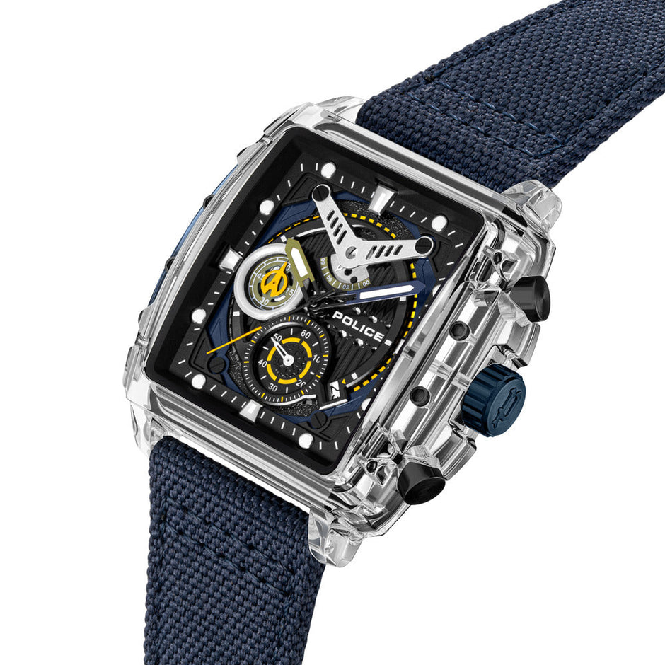 Men Clout Black 43X43.8mm Watch