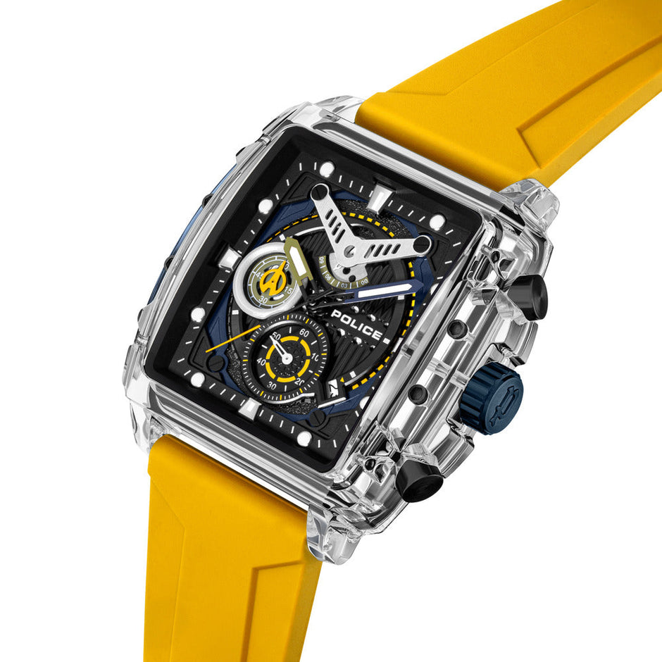 Men Clout Black 43X43.8mm Watch