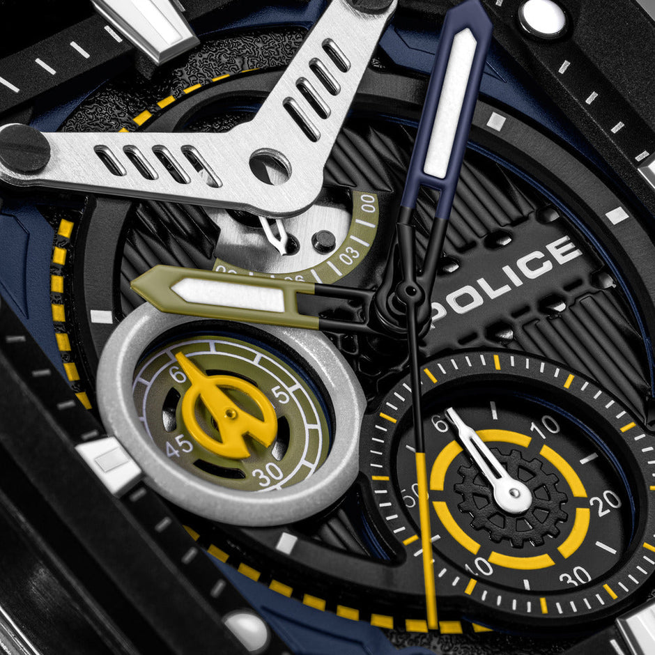 Men Clout Black 43X43.8mm Watch
