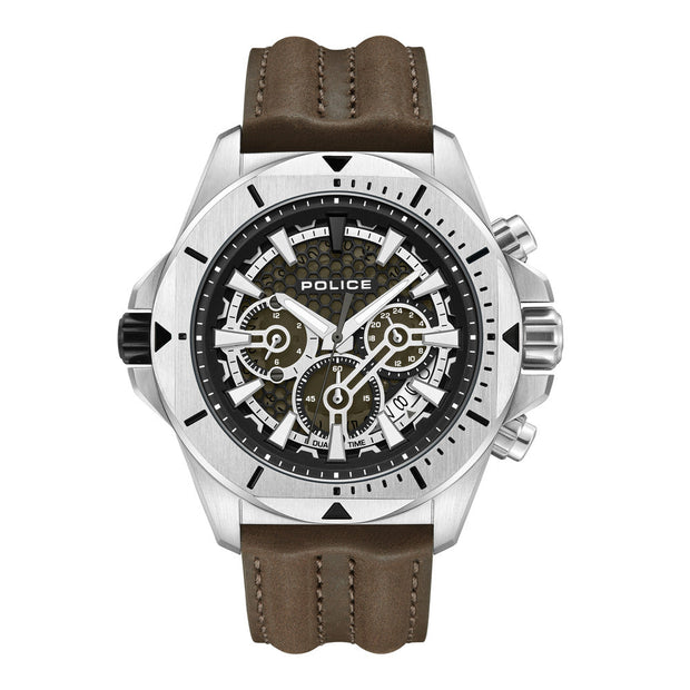 Men Electrical 54mm Brown Watch
