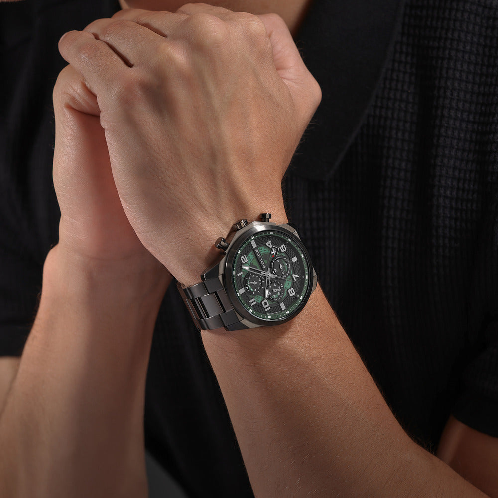 Men Urban Green Watch