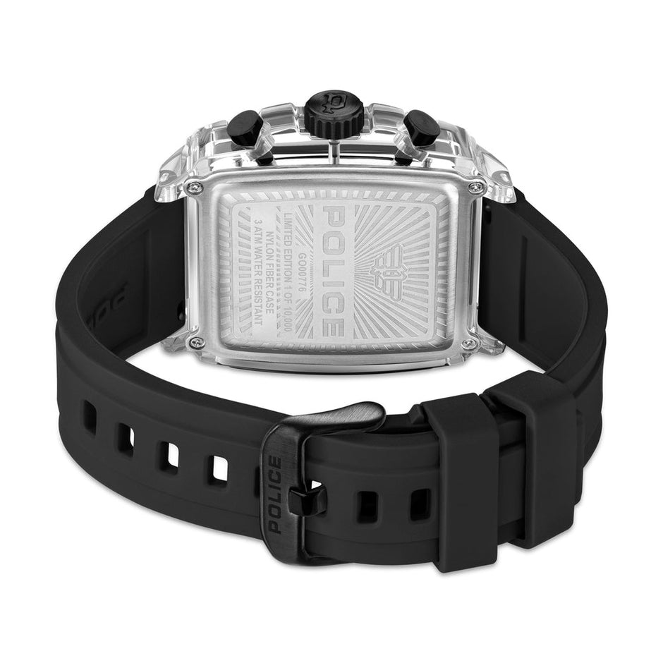 Men Clout Octet  Black And Blue  43X43.8Mm Watch