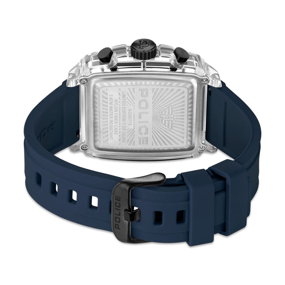 Men Clout Octet  Black And Blue  43X43.8Mm Watch