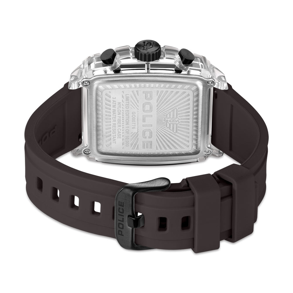 Men Clout Octet  Black And Blue  43X43.8Mm Watch