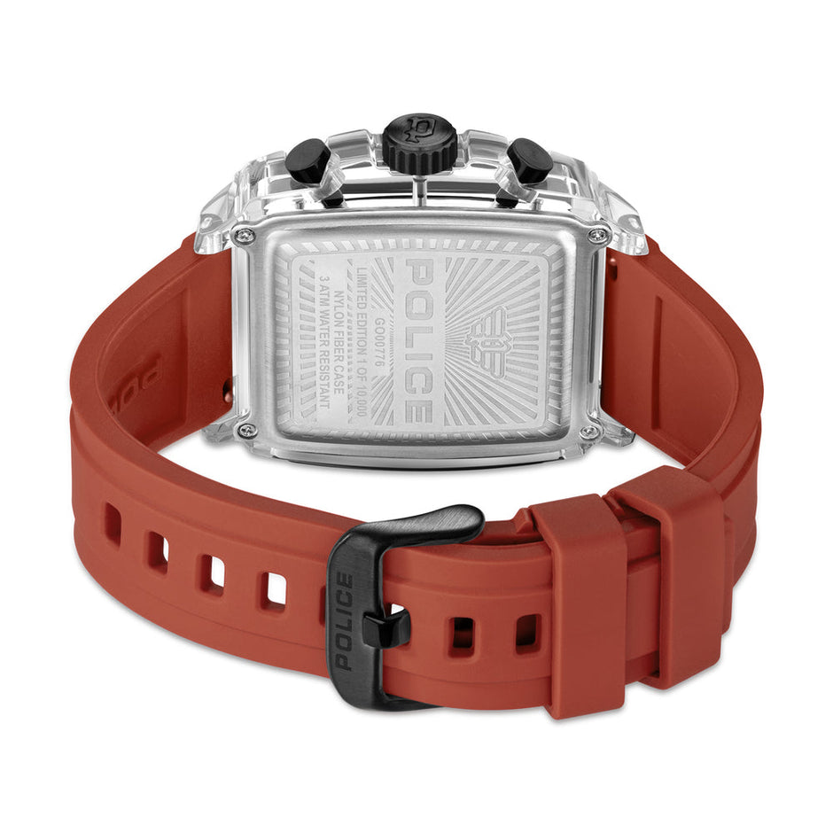 Men Clout Octet  Black And Blue  43X43.8Mm Watch