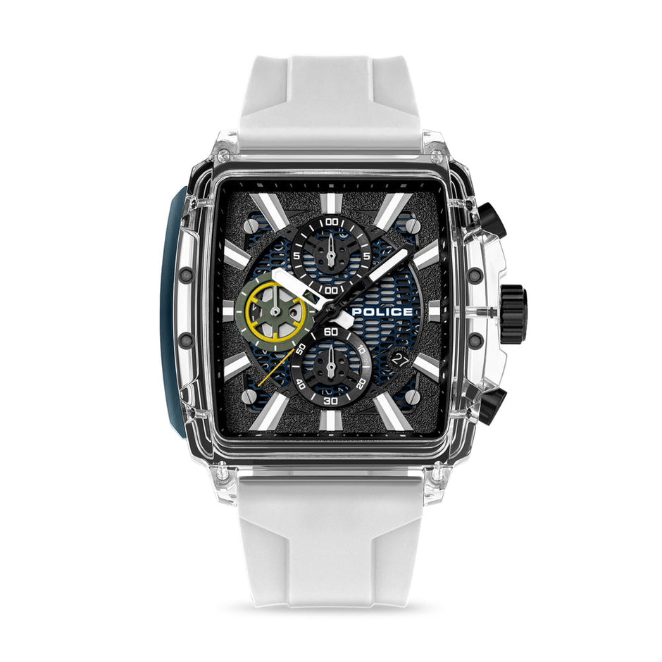 Men Clout Octet  Black And Blue  43X43.8Mm Watch