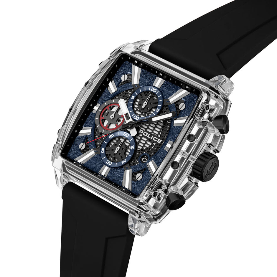 Men Clout Octet  Black  43X43.8Mm Watch