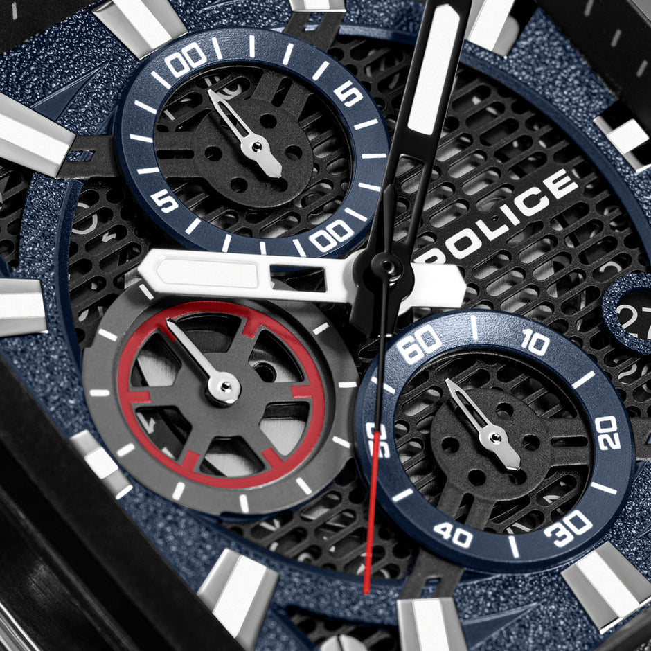 Men Clout Octet  Black  43X43.8Mm Watch