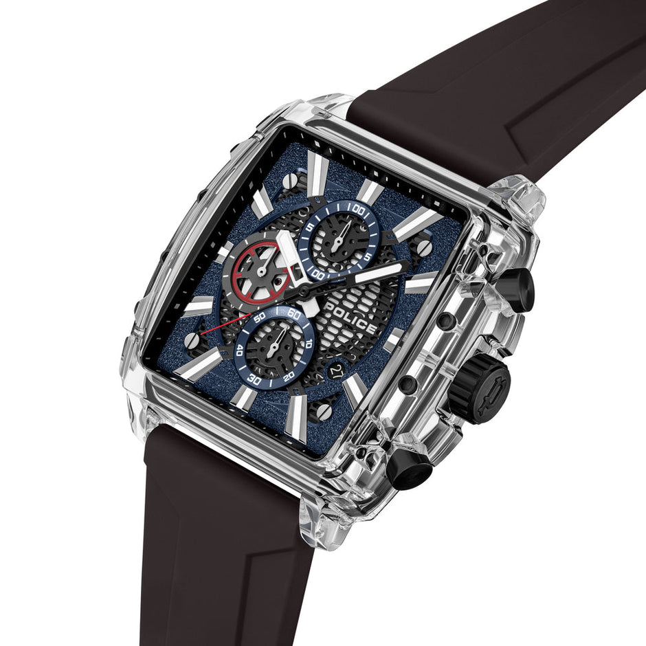 Men Clout Octet  Black  43X43.8Mm Watch