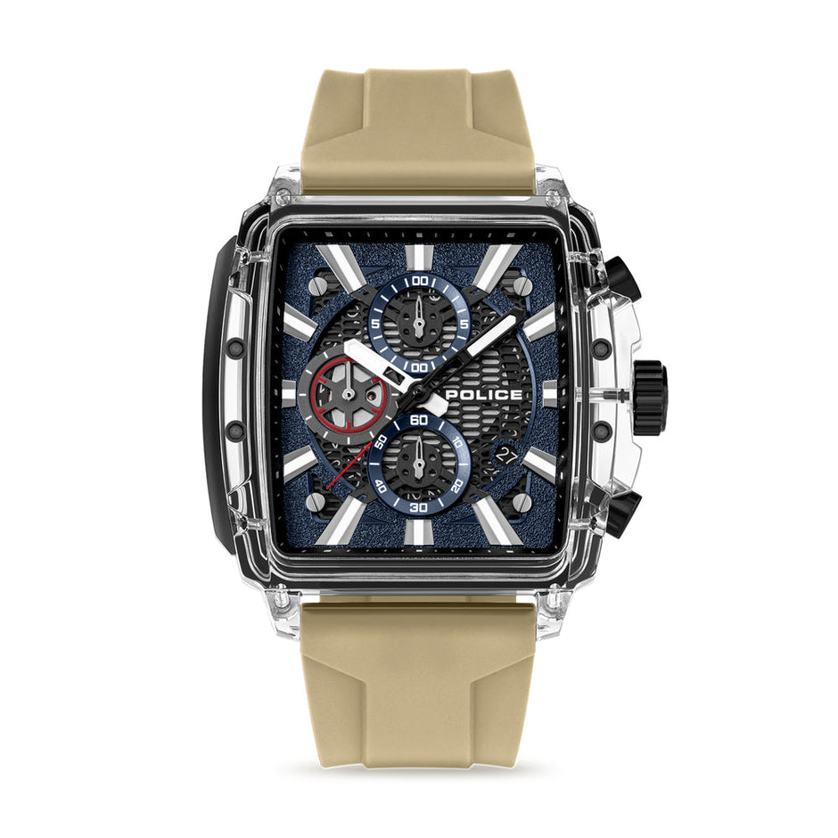 Men Clout Octet  Black  43X43.8Mm Watch
