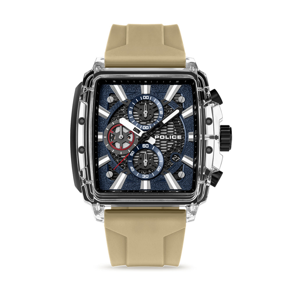 Men Clout Octet  Black  43X43.8Mm Watch