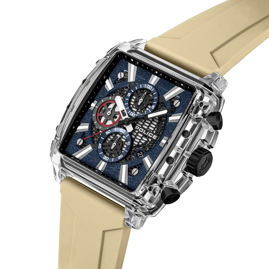 Men Clout Octet  Black  43X43.8Mm Watch
