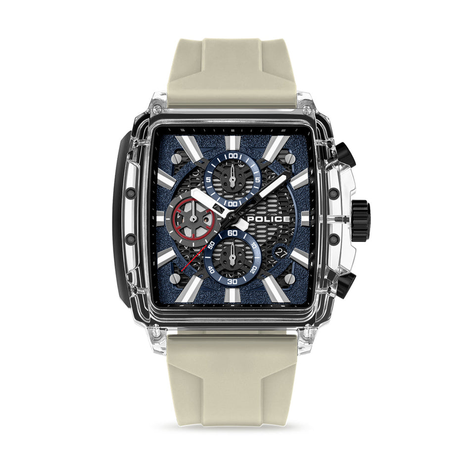 Men Clout Octet  Black  43X43.8Mm Watch