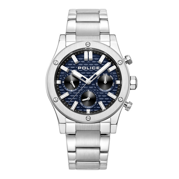 Men Polysh Silver Watch