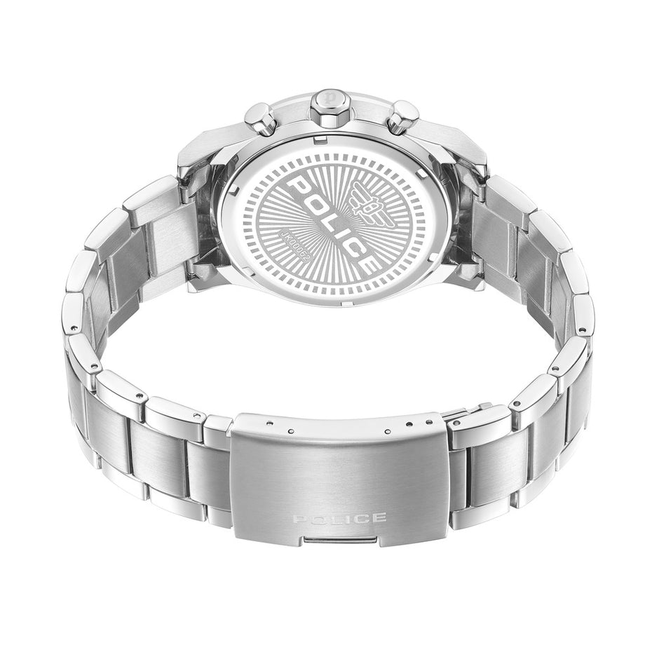 Men Polysh Silver Watch