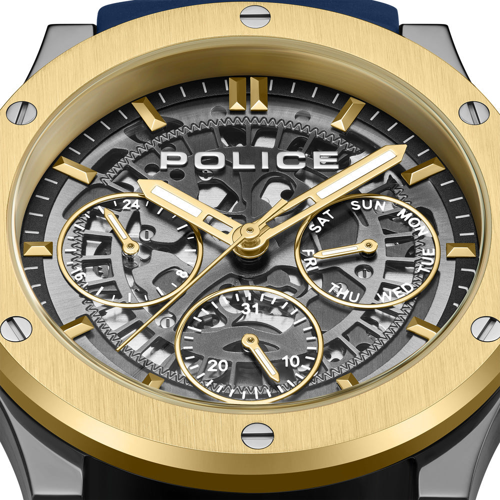 Men Knotty Navy Watch