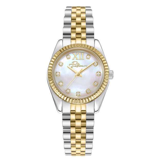 Women Flute Silver 28mm Watch