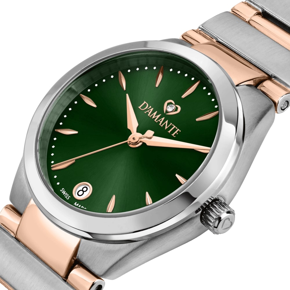 Women Design Two Tone Watch