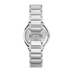 Women Faceted Silver 34mm Watch