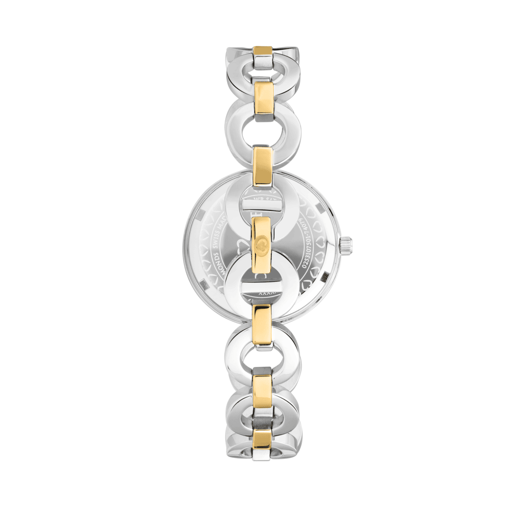 Women Sinuous Gold 39X30mm Watch