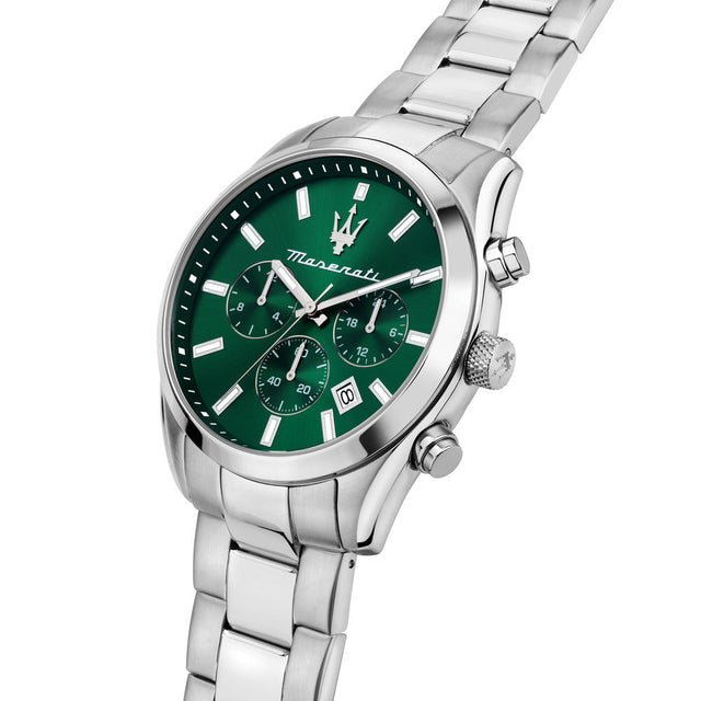 Men Attrazione Green Watch Set