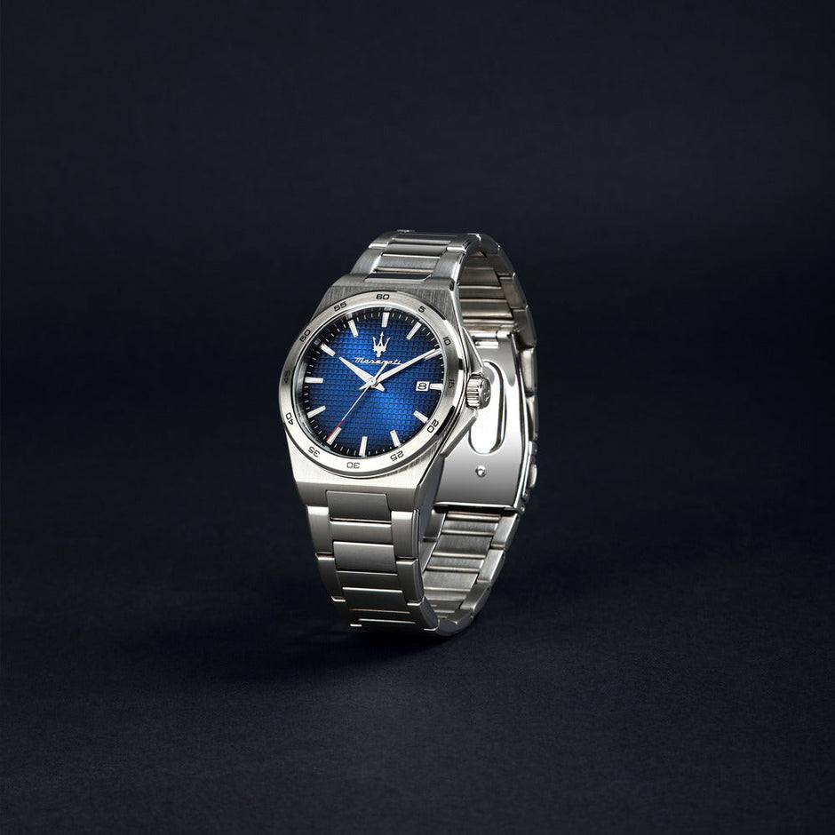 Men Velocita Slim Blue Watch