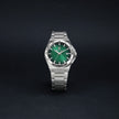 Men Velocita Slim Green Watch