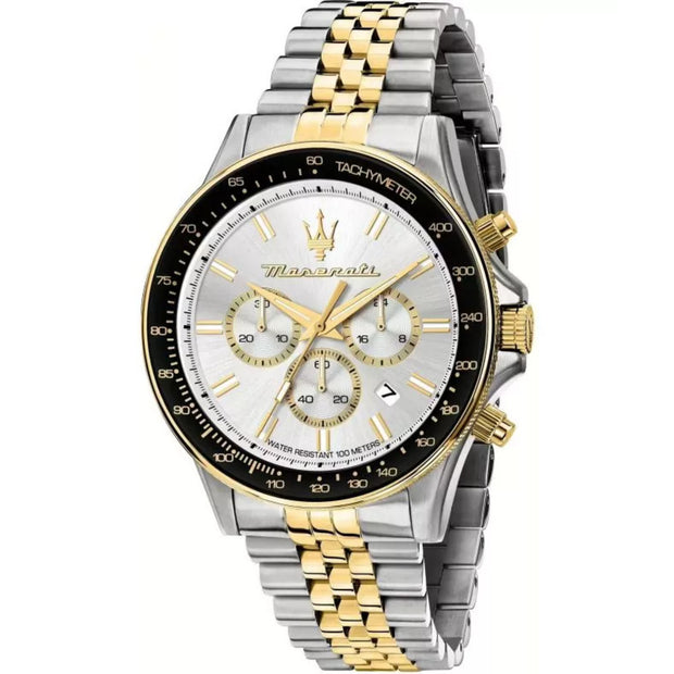 Men Sfida Two Tone Watch