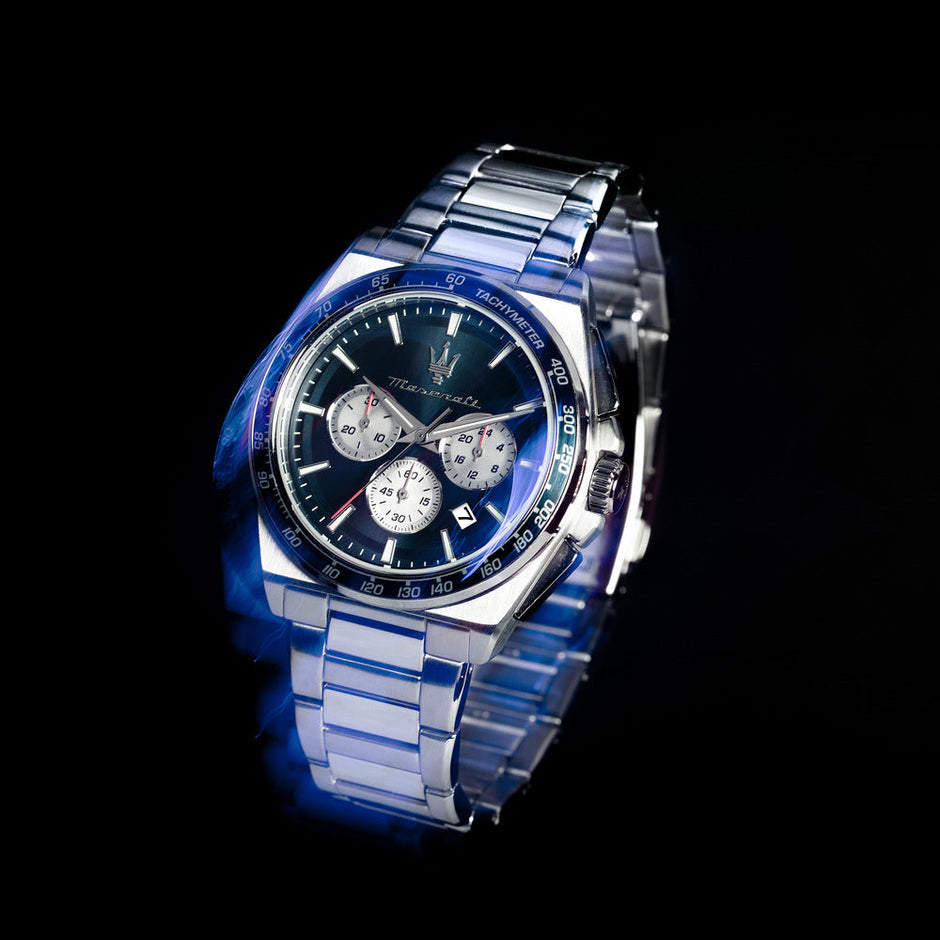 Men Velocita Blue 43mm Watch