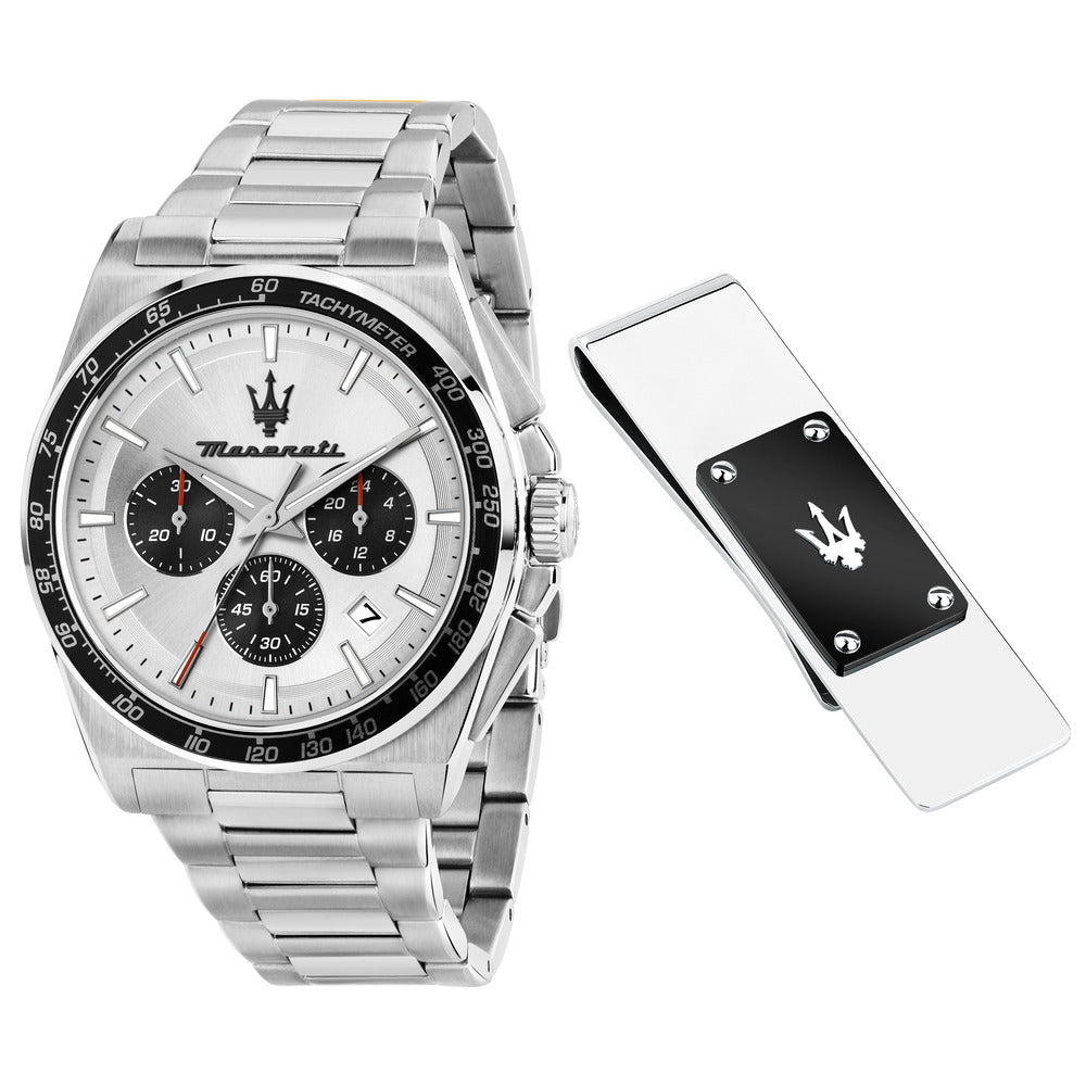 Men Velocita Silver Watch