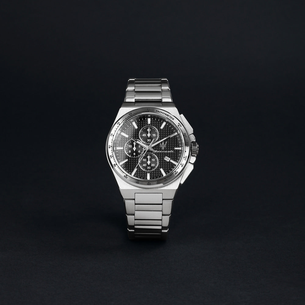 Men Velocita Slim Black Watch