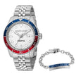Women Uomo Trend Ii Silver Watch Set