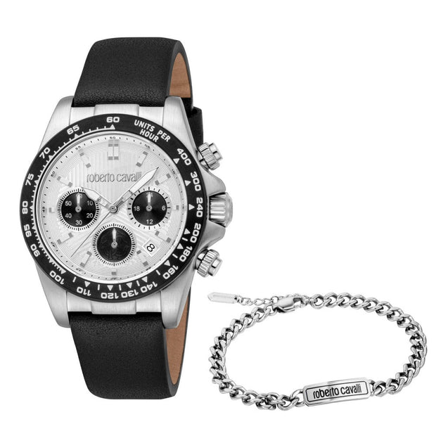 Men Fiero Black 40mm Watch Set