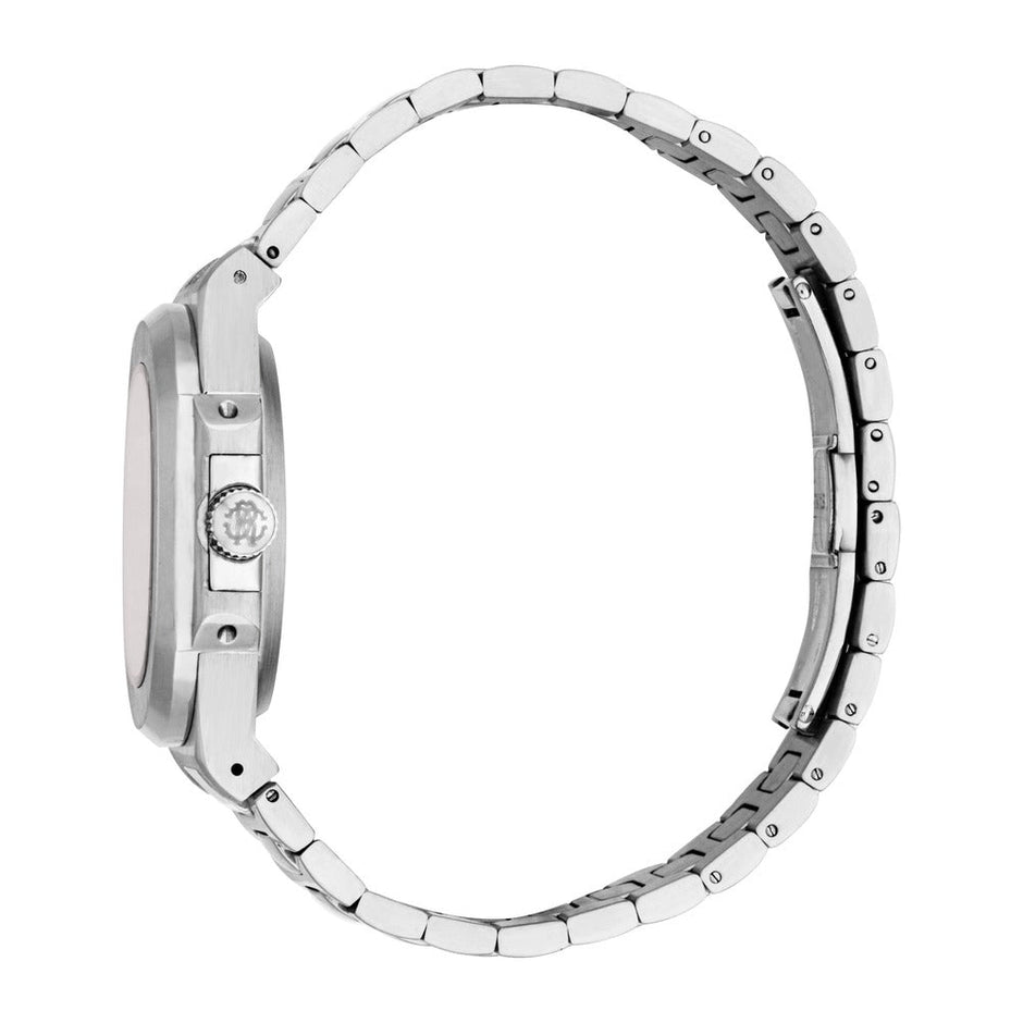Men Ruggito Silver Watch Set