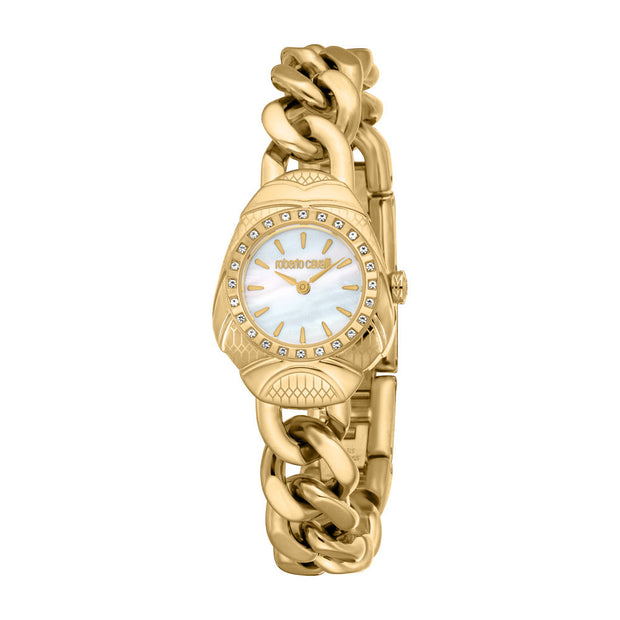 Women Riviera Gold Watch Set