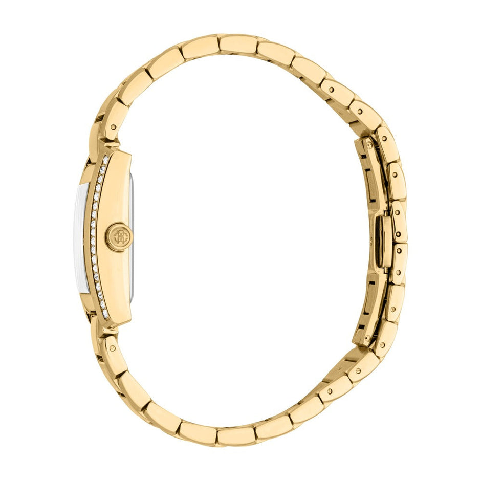 Women Soletta Gold Watch Set